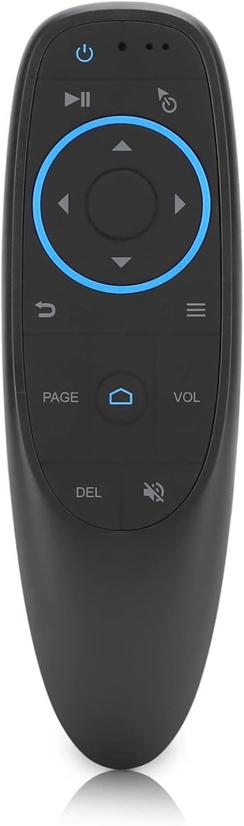Bluetooth 5.1 Air Mouse Remote bluetooth remote control android tv box ondersteunt infrarood leren, compatibel met smartphone, laptop en Fjärrkontroller