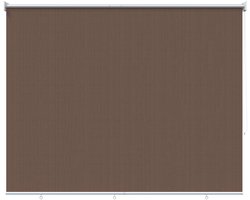 vidaXL - Buitenrolgordijn - 90% - UV-blok - Taupe - 160 - x - 140 - cm - HDPE