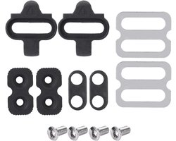Dailygoods- Schoenplaatjes Duurzaam - Compatibel met Shimano PD-M520/M540/M324/M545/M424/M647/M959 - SPD/Schoenplaatjes - Chroom-molybdeenstaal - Roes
