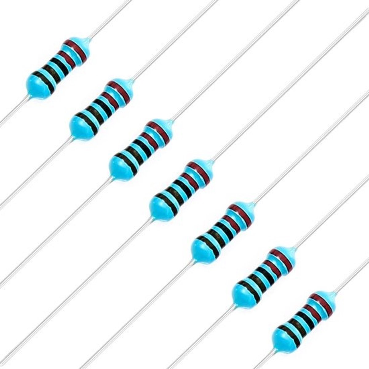 Vaste Weerstanden - Componenten - Elektronica Reparatie - 1% Tolerantie - 100 stuks - Metaal