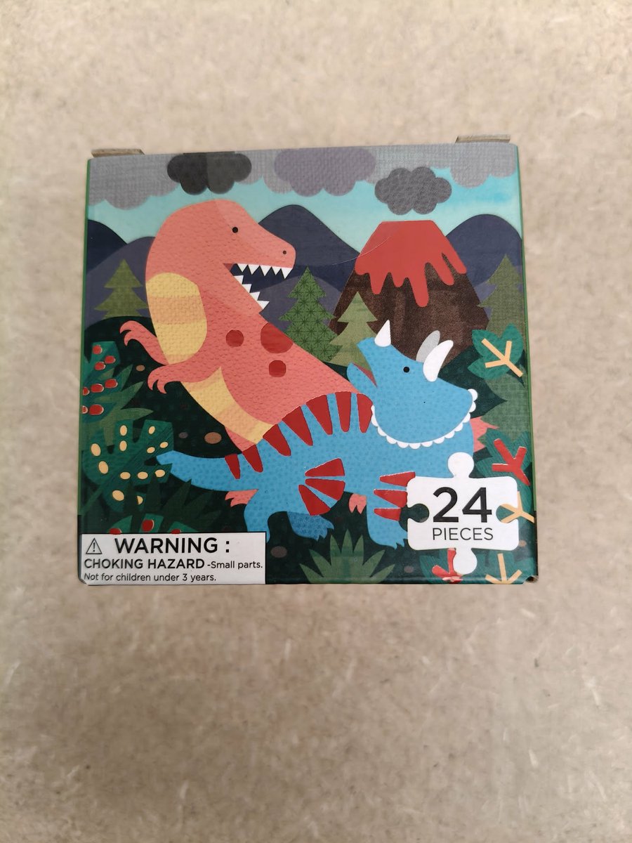 Mini puzzel dinosaurus 4+ - Wild+Wolf