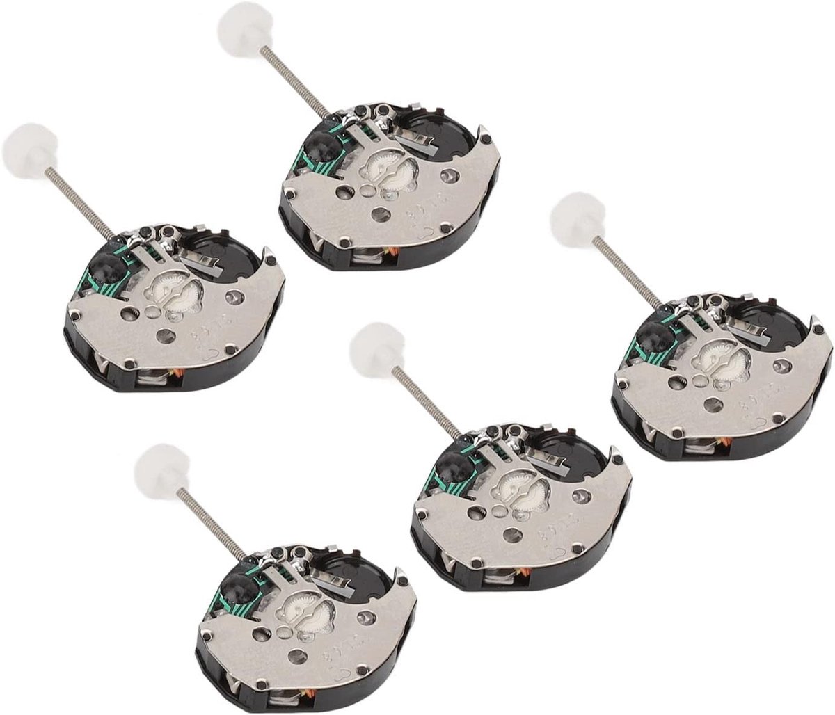 Movement, Watch Quartz Movement Quartz Watch Movement Accessories 5 STKS Set Watch Movements Watch Quartz Movement Vervang SL68 Reparaties Watch Tool Accessoires Onderdelen