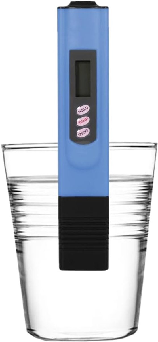 Zuiverheidsfilter TDS-metertester voor huishoudelijk drinkwater Zwembaden Aquaria Hydrocultuur en meer Geel (blauw)