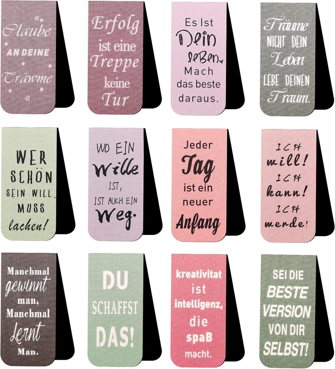 Boekenleggers, Bladwijzers voor Leraren en Studenten (12 Stuks 2)
