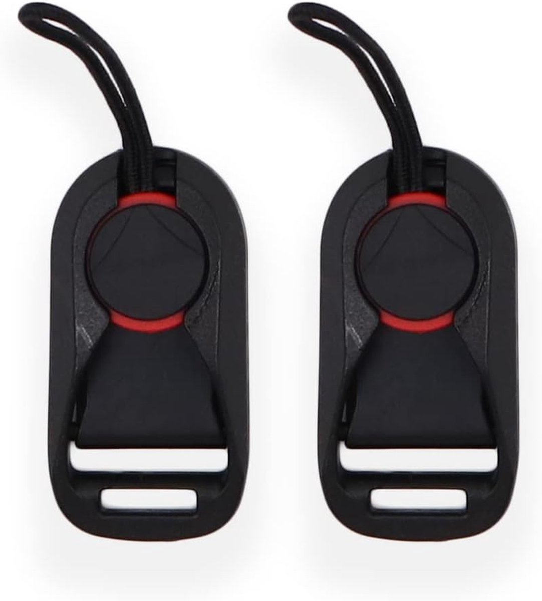 Dailygoods - Set van 2 Snelsluiting Camera Riemclip Adapters