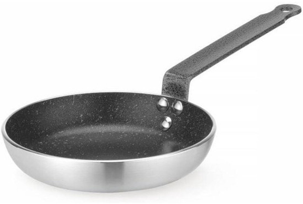Professionele Wokpan met Marmeren Coating - Diameter 32 cm
