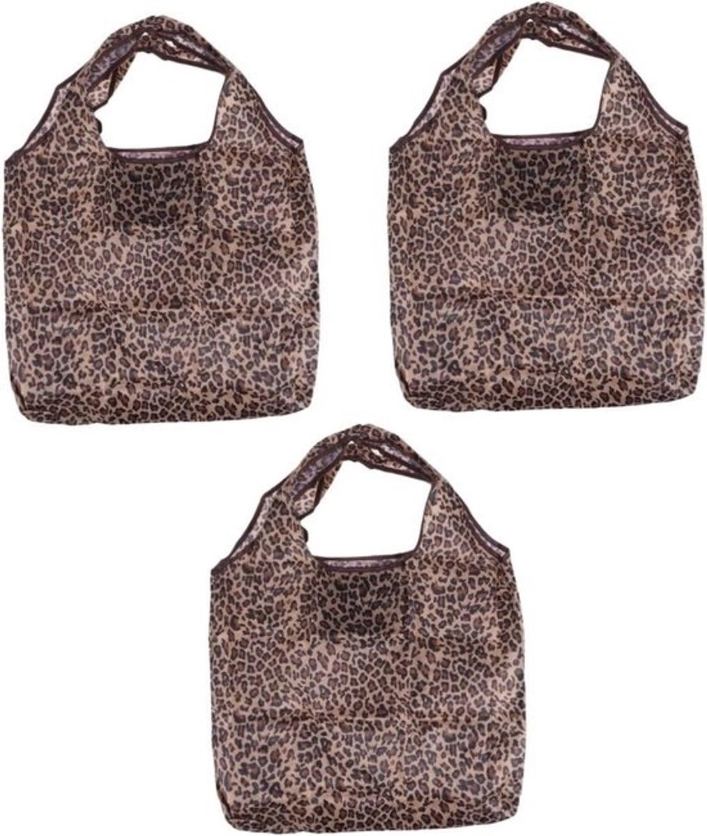 Polyester Boodschappentas - Herbruikbare Draagtas - Boodschappen Doen - Opvouwbaar Ontwerp - 52 cm - Zwart