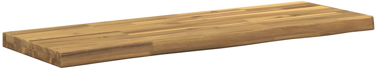 vidaXL Rechthoekig - Tafelblad - 80 - x - 20 - x - 3,2 - cm - Rechthoekig Witgewassen