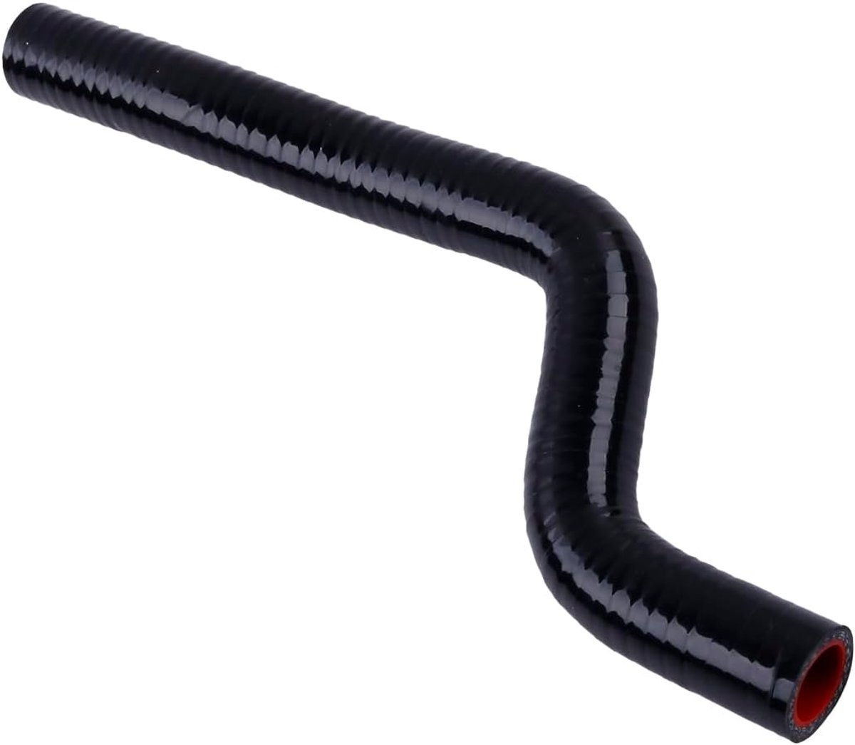Koelmiddelslangset voor VW Volkswagen Golf GTI MK2 1,8L 8V PB Code 1987 1988 1989 1990 1991 buiten zwart, binnenkant rood