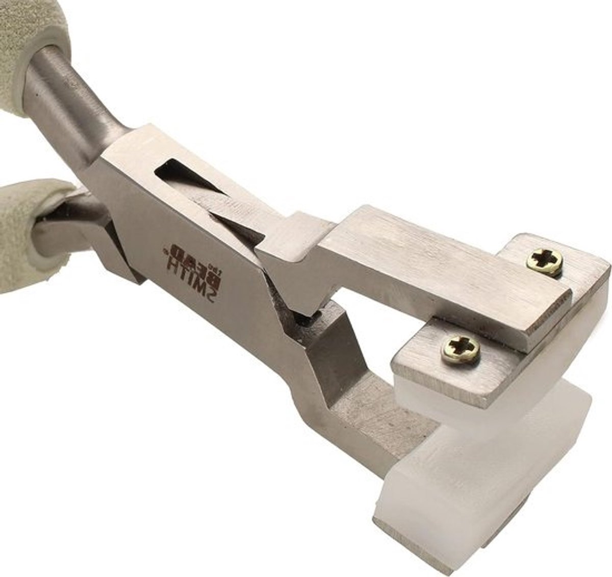 Buigtang met Nylon Kaken - Sieraden Tang - Sieraden Vormgeven - Beschermt tegen Krassen - 159 mm - Zilver