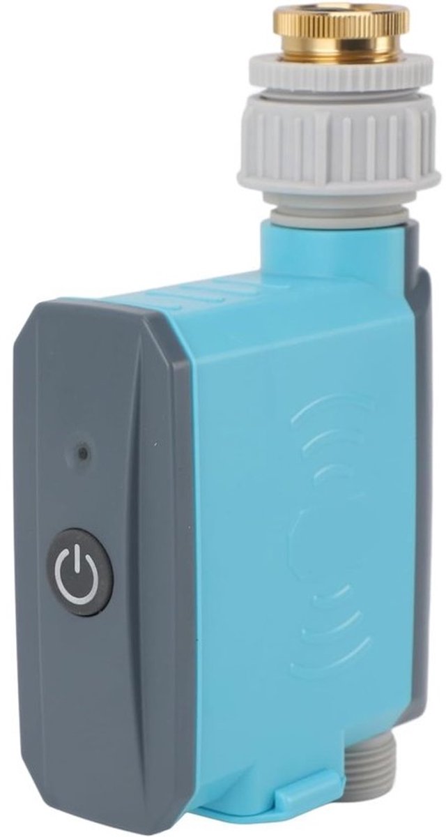 Slimme Sproeier Timer - Automatische Tuinbesproeiing - Planten Gezond Houden - App Bediening - 17x12x5 cm - Grijs