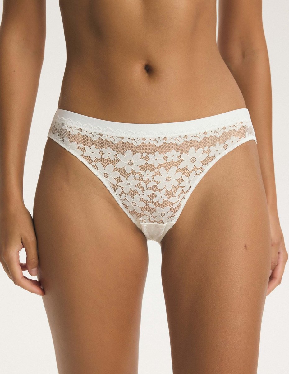Esotiq Lovely Cherry - Slip - Wit - Maat L