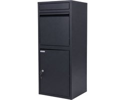 Bunny Box Home - Pakketbrievenbus - Staand - Zwart
