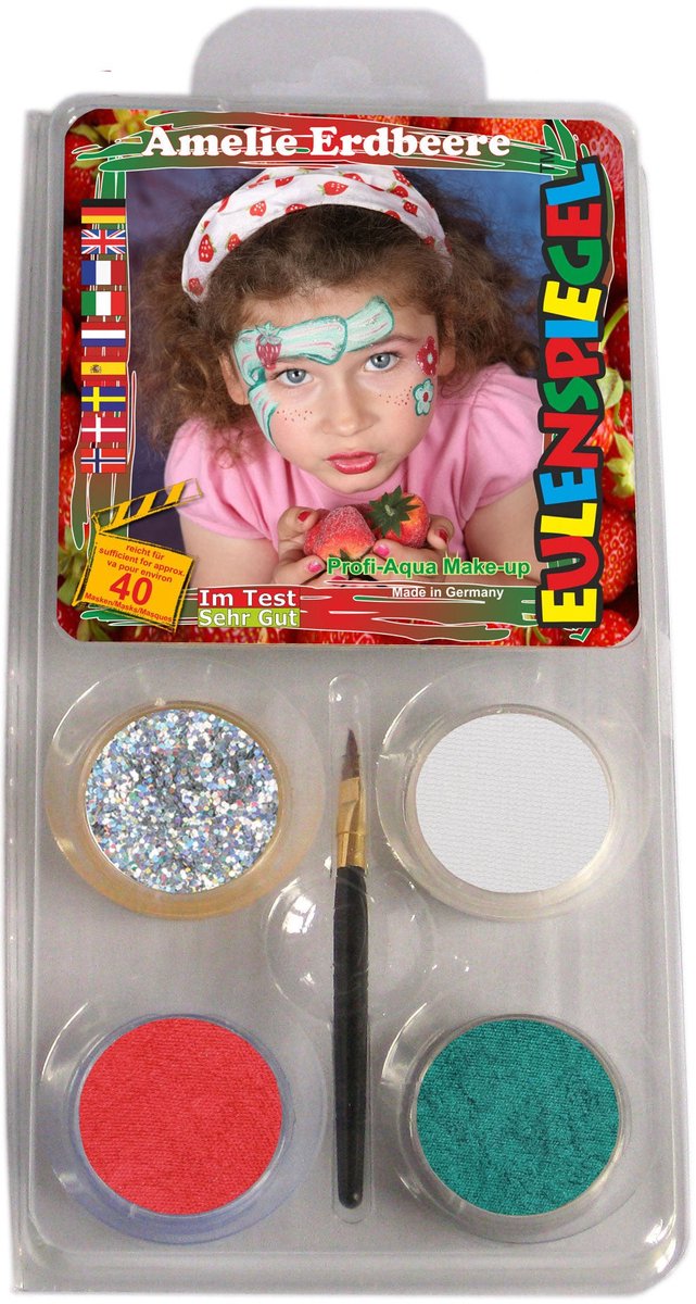 Amelie aardbei make-up make-up set