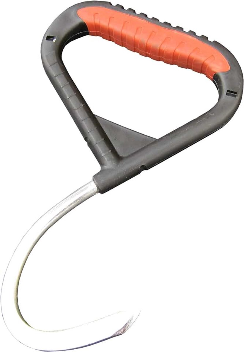 Log Lifting Hook, Log Tongs, Brandhout grijpers, Houten haken voor Lifing Logs, Verchroomd