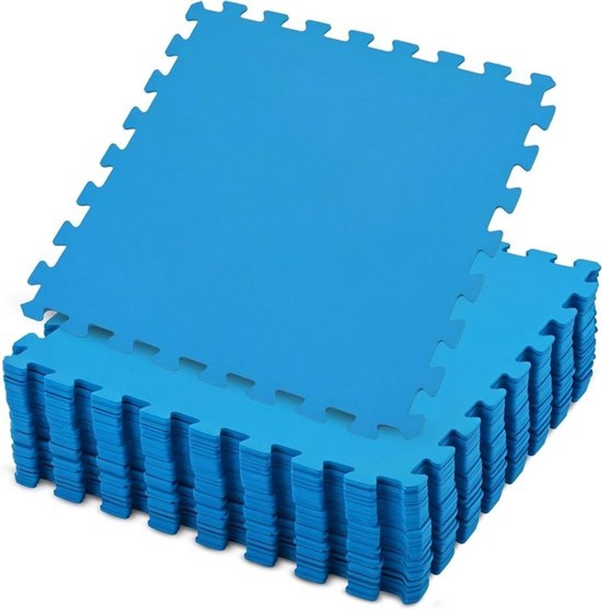 Zwembadmatten 9 stuks 50 x 50 cm Bodembeschermingsmat voor Zwembad en Kinderbadje