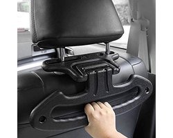 Auto-kledinghangers voor aan de hoofdsteunhouder, kleerhangers voor kleding, pak, kostuum, jas, shirt, auto-accessoires
