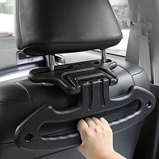 Auto-kledinghangers voor aan de hoofdsteunhouder, kleerhangers voor kleding, pak, kostuum, jas, shirt, auto-accessoires