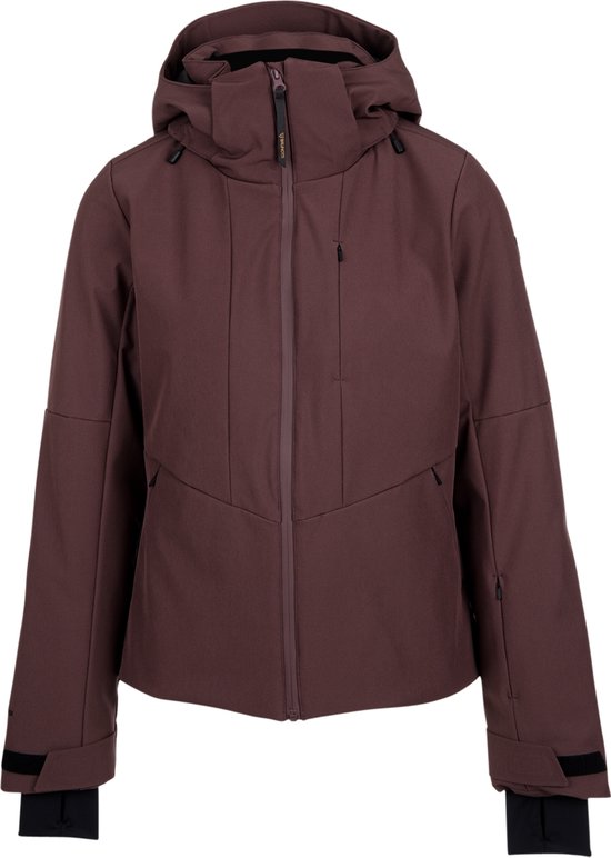Brunotti - Jana Skijas Dames - Raisin - Ski Jas - Wintersport - Waterdicht - Ademend - Skipashouder - M
