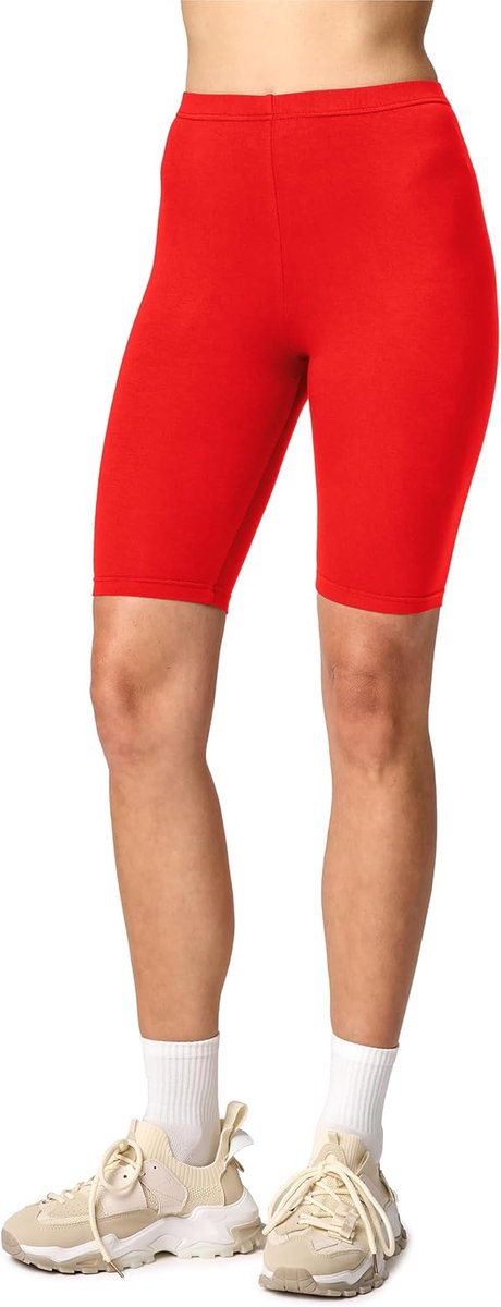 Style Korte Legging Dames – Comfortabele en luchtige viscose sportshorts voor dagelijks gebruik yoga fitness of als zomerse damesoutfit MS10-145