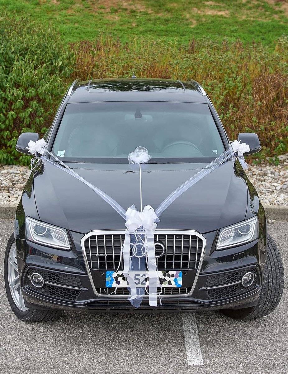 decoratieset voor auto's, bruiloften