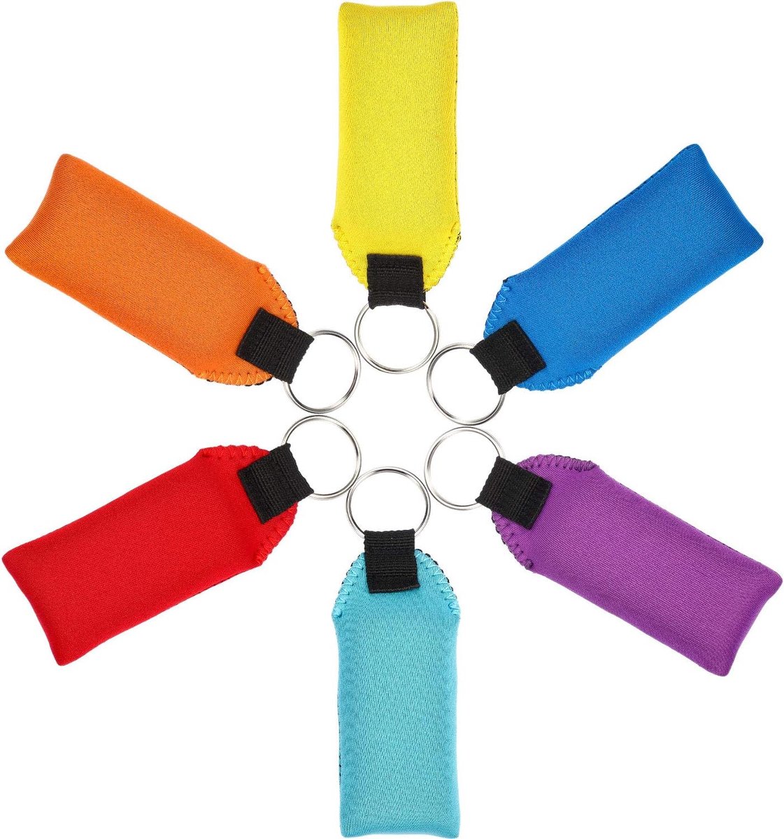 Sleutelhanger Neopreen Boot - Waterdicht (Geel, Rood, Blauw, Paars, Oranje, Cyaan)