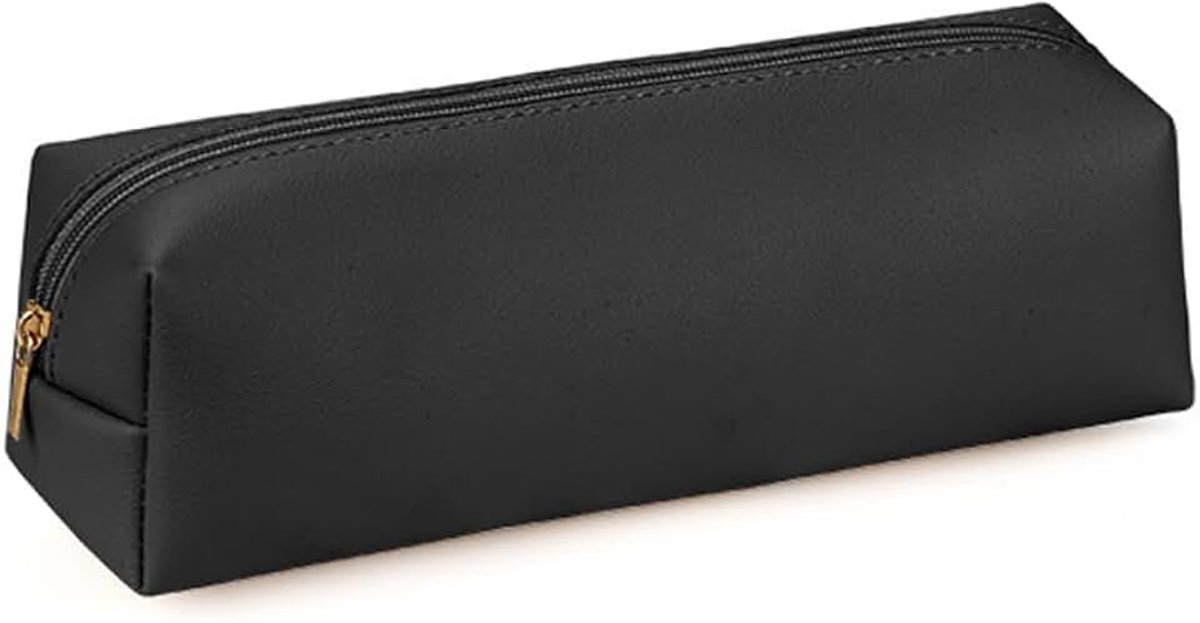 Etui, pennenzakje met metalen rits, zakformaat, ritssluiting, Comestic opbergzakje voor meisjes, jongens, studenten, universiteit, middelbare school
