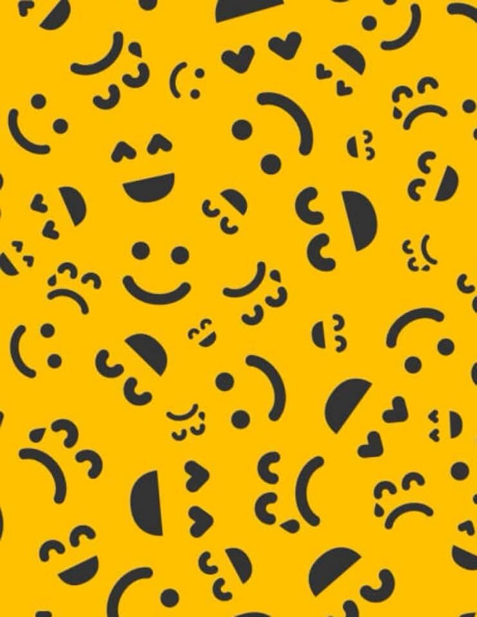 Smile face notebook