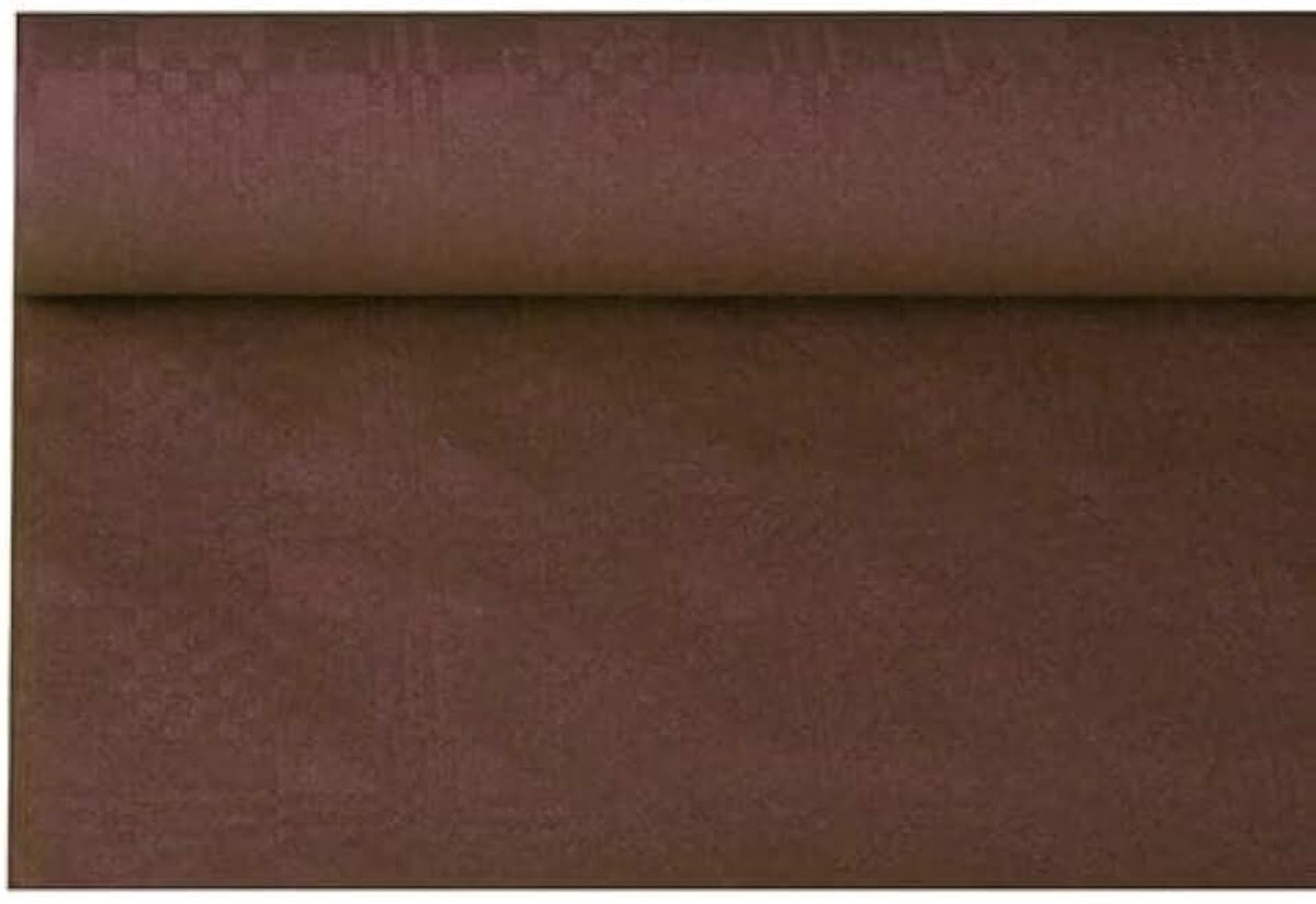 Damast reliëf 6 m x 1,2 m bruin 1 rol