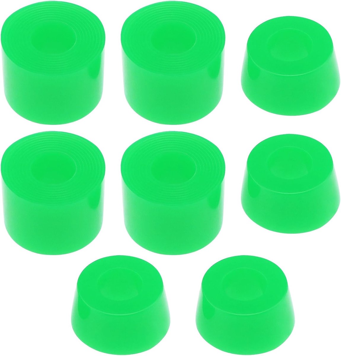 2 Sets Lange Board Truck Bushings 92A Skateboard Bushings Schokdemper Geschikt voor Skate Trucks Vierwielige Skateboards