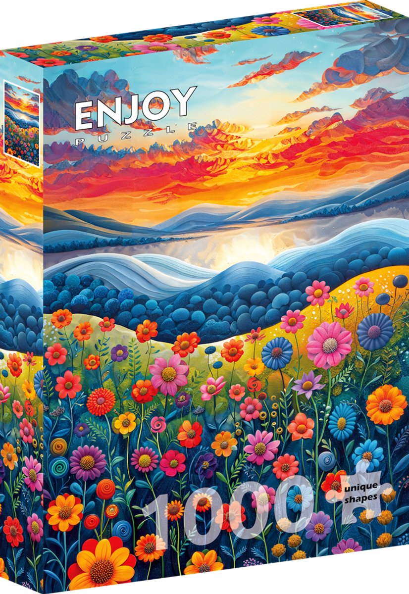 Sunrise Fields Puzzel 1000 Stukjes
