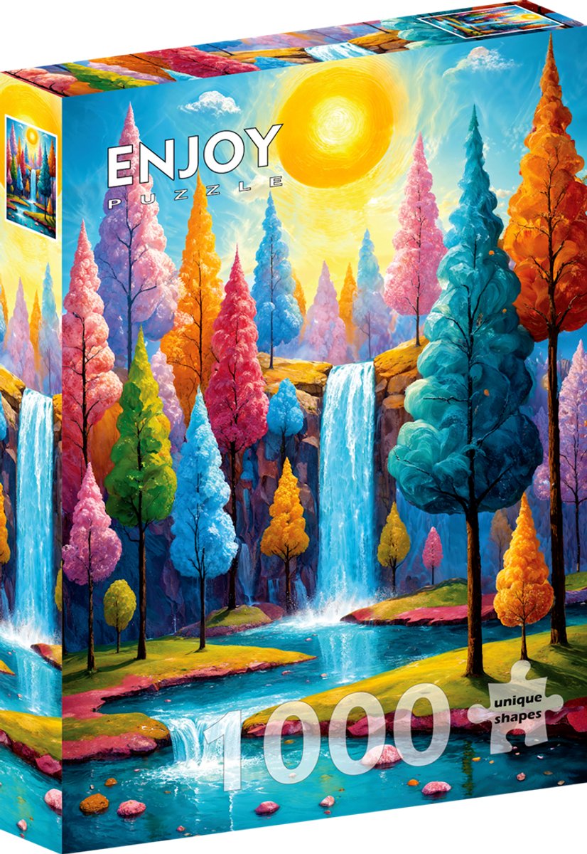 Forest Cascade Puzzel 1000 Stukjes