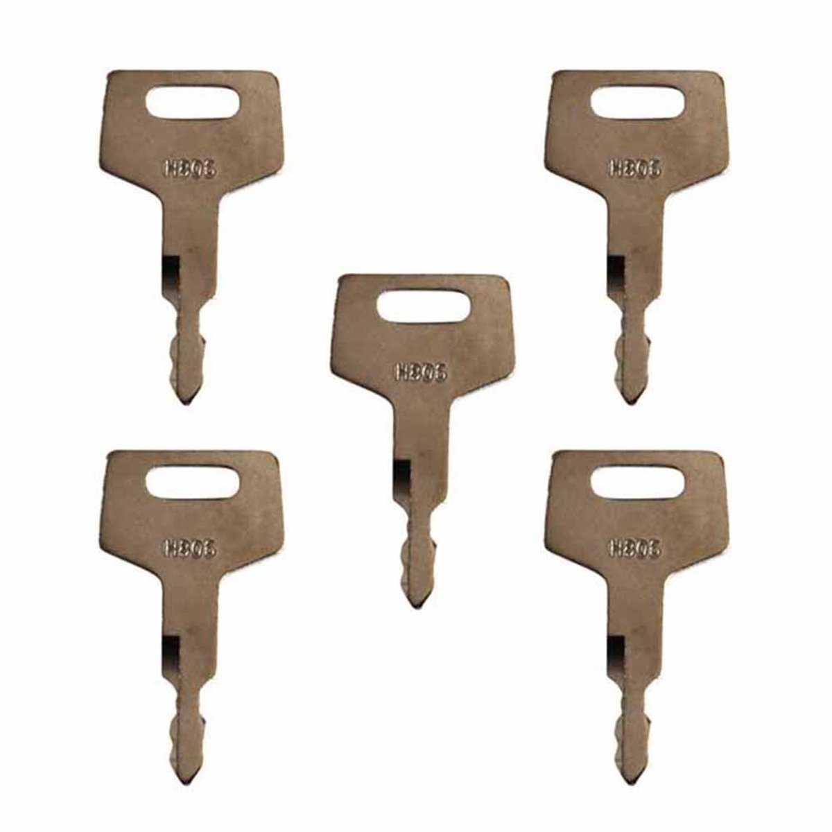 10 stuks contactschakelaars graafmachine H806 17001-00019 sleutel voor Takeuchi