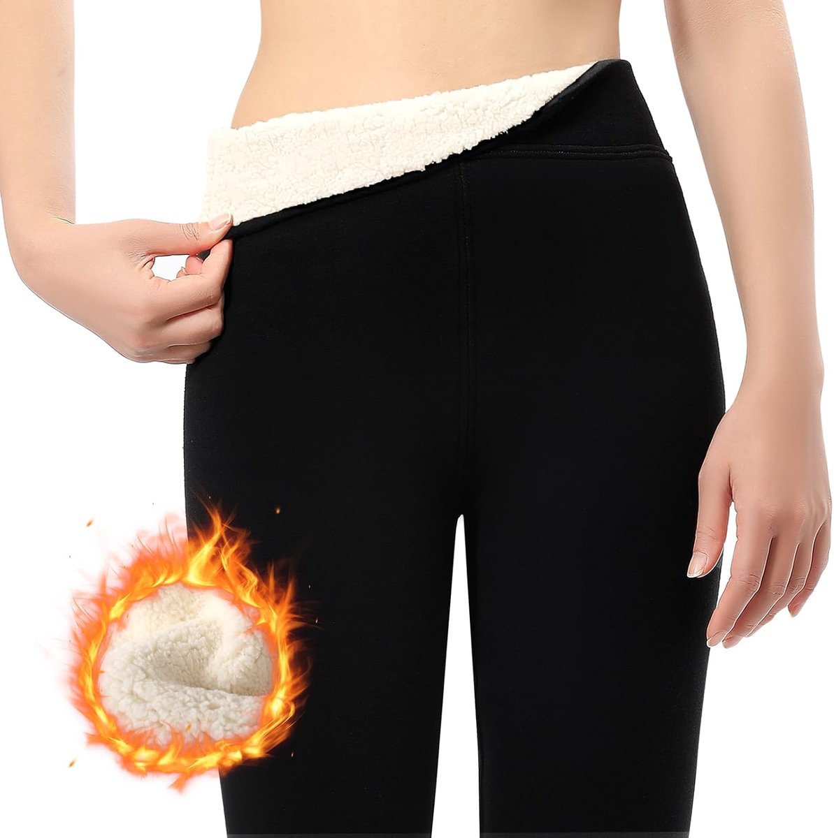 Gevoerde thermische legging voor kinderen, 4-13 jaar, winter, fleece gevoerde broek, dikke warme katoenen broek