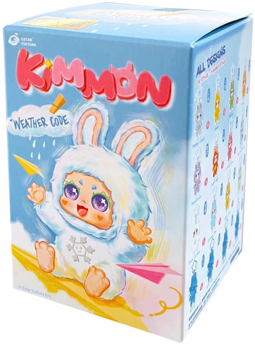 KIMMON - 'Weather Code' serie - Blind Box collectie - Pluchen Mini Verzamelfiguren - 12 cm — cadeau in Spellen & Speelgoed - foto 2