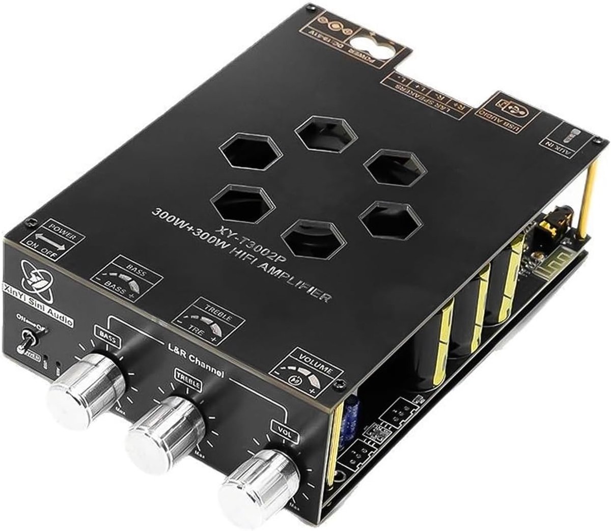 T3002P Versterker Printplaat TPA3255 Chip 300 W? Stereo DC19-51V Bluetooth Speaker Audio Versterker Module met - ShopVlot
