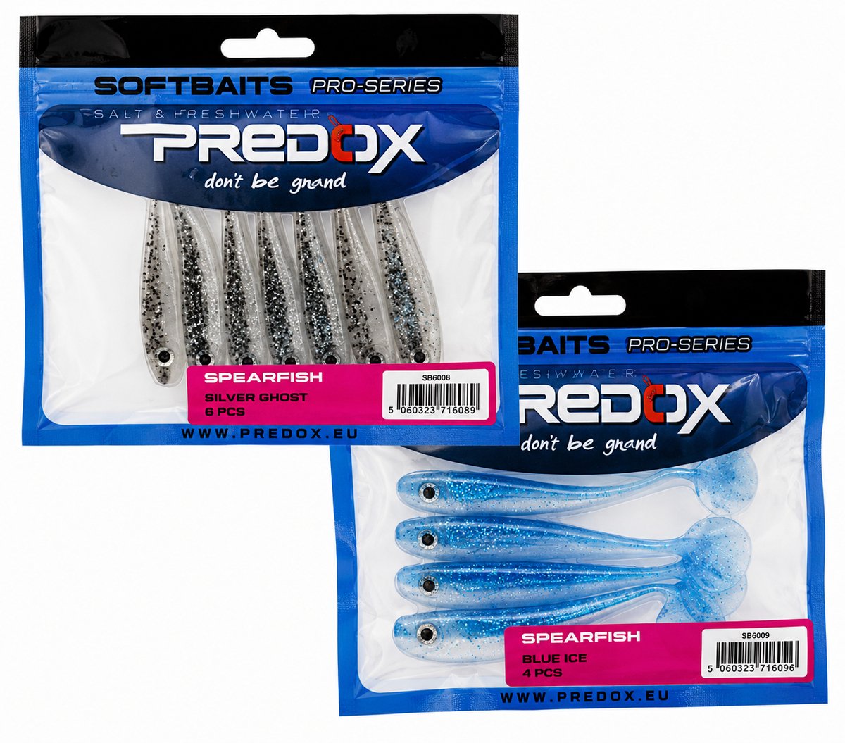 Predox Willy Wonker Shad 6,5 cm 50 stuks softbait voor baars, snoekbaars en snoek Orange Baby