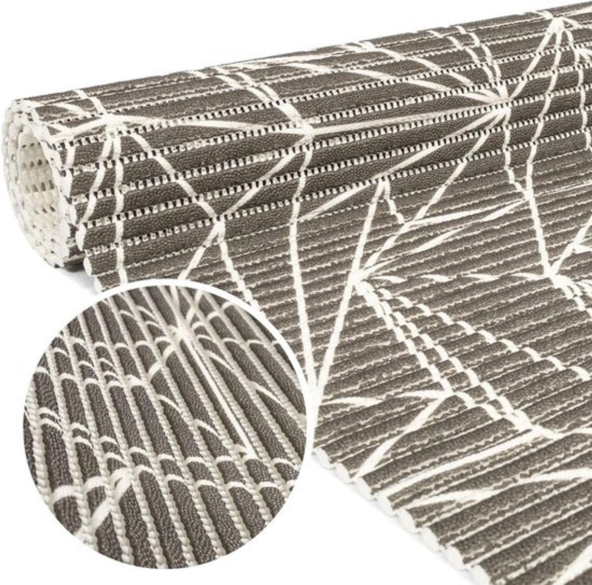Zachte schuimmat Badmat Antislip voor Badkamer en Douche 500 x 65 cm