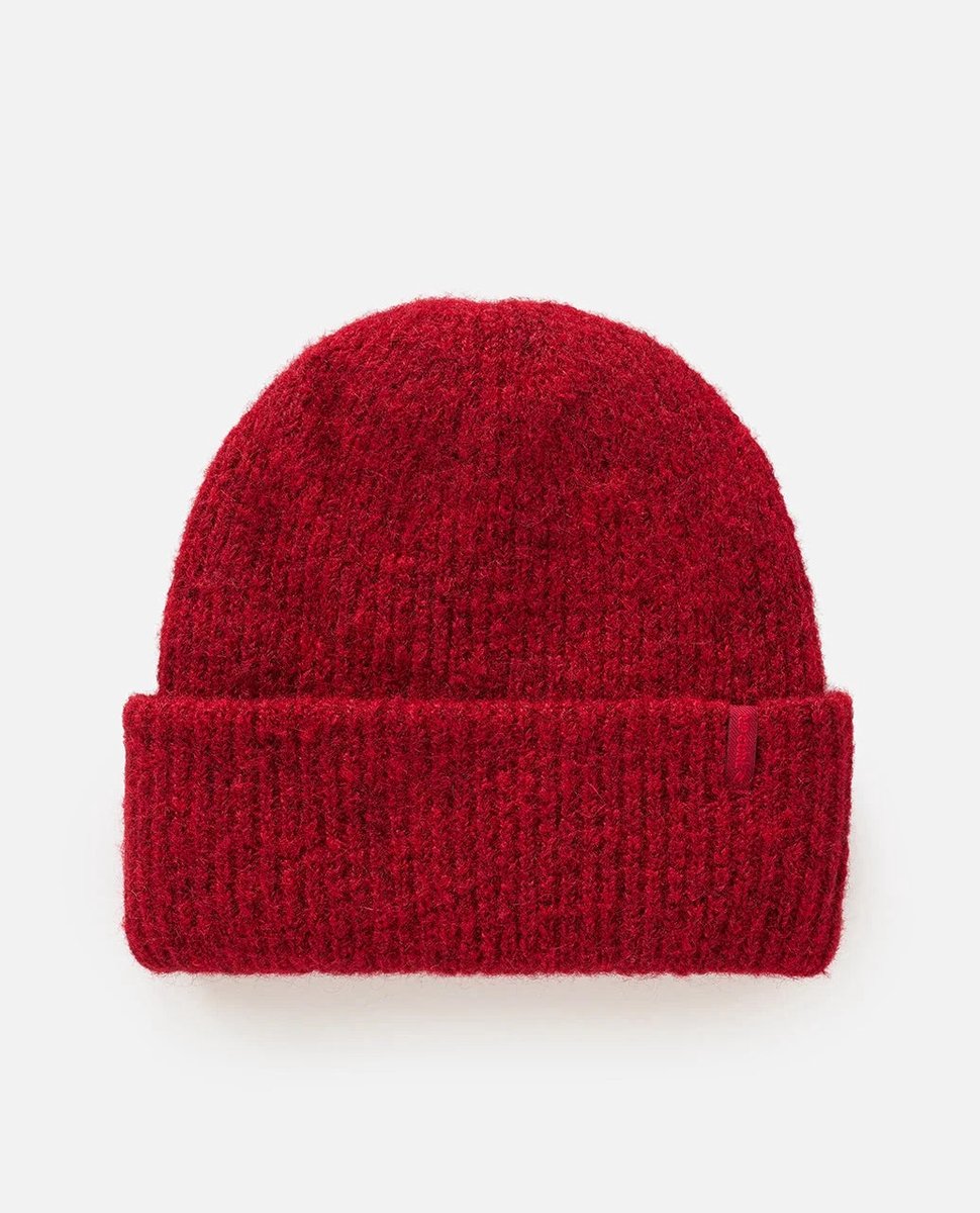Rip Curl Classic Surf Tall Beanie - Maroon