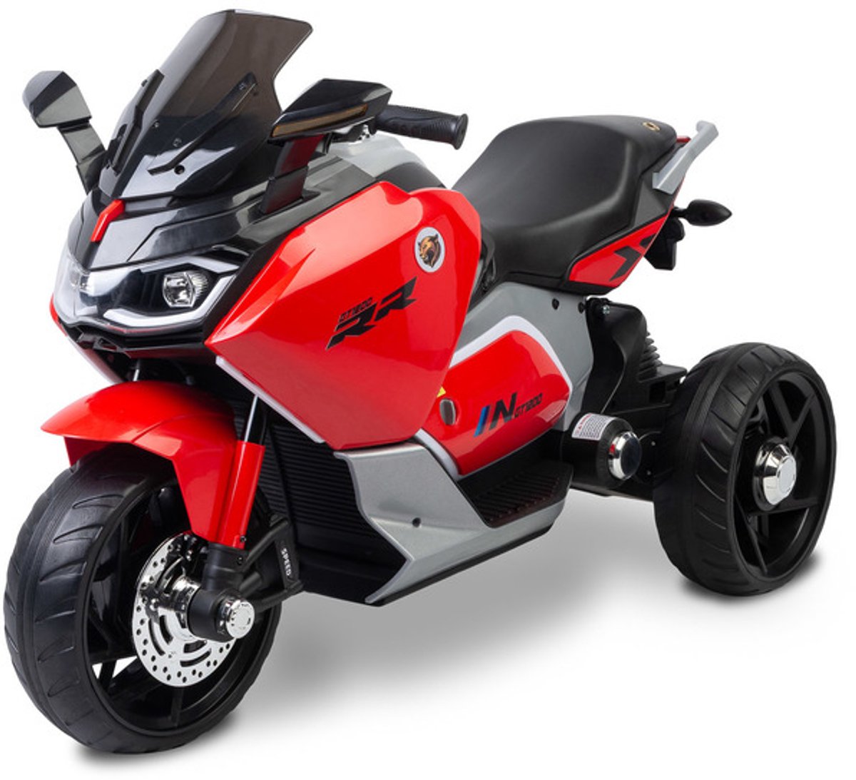 TOYZ elektrische driewieler kindermotor 12V rood - Kinder-ATV