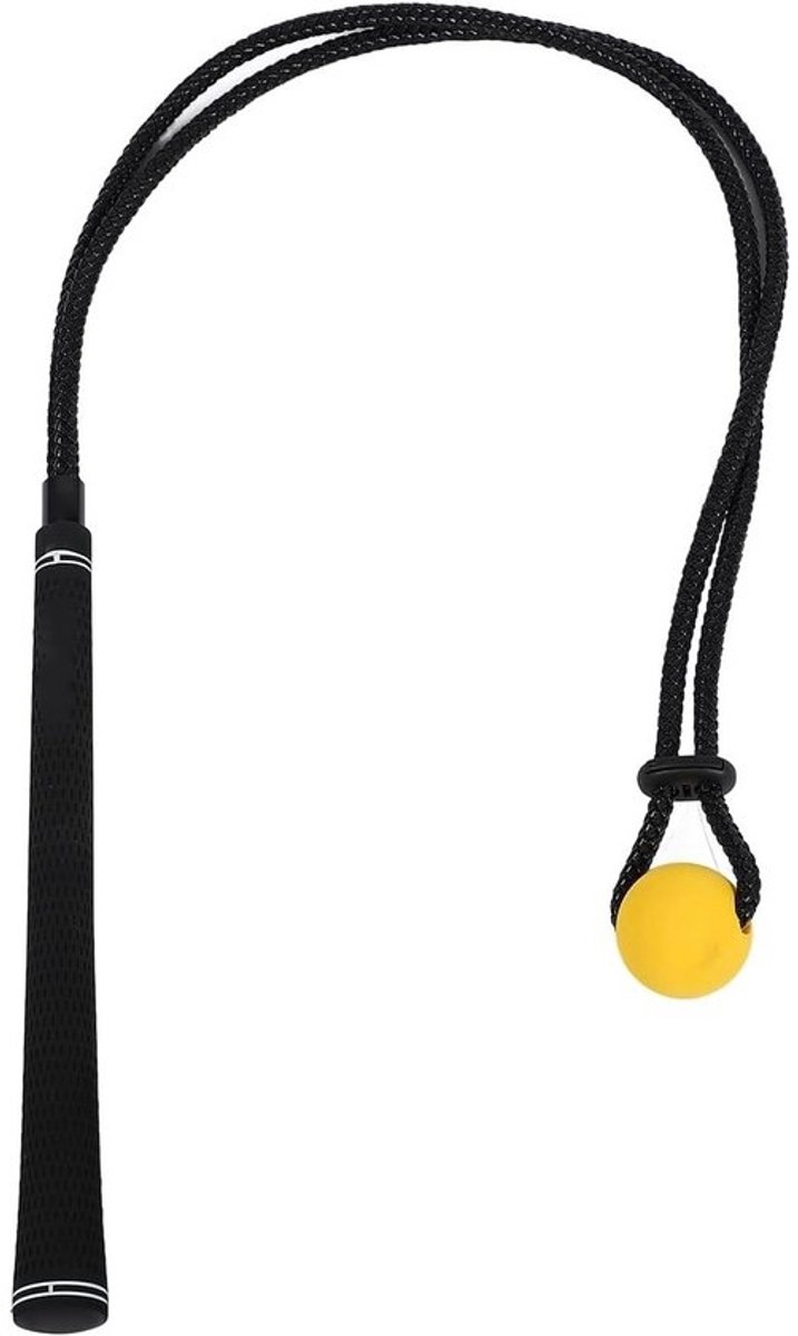 Verbeter je golfswing met een draagbare nylon trainer voor snelheid en techniek, ideaal voor golfers