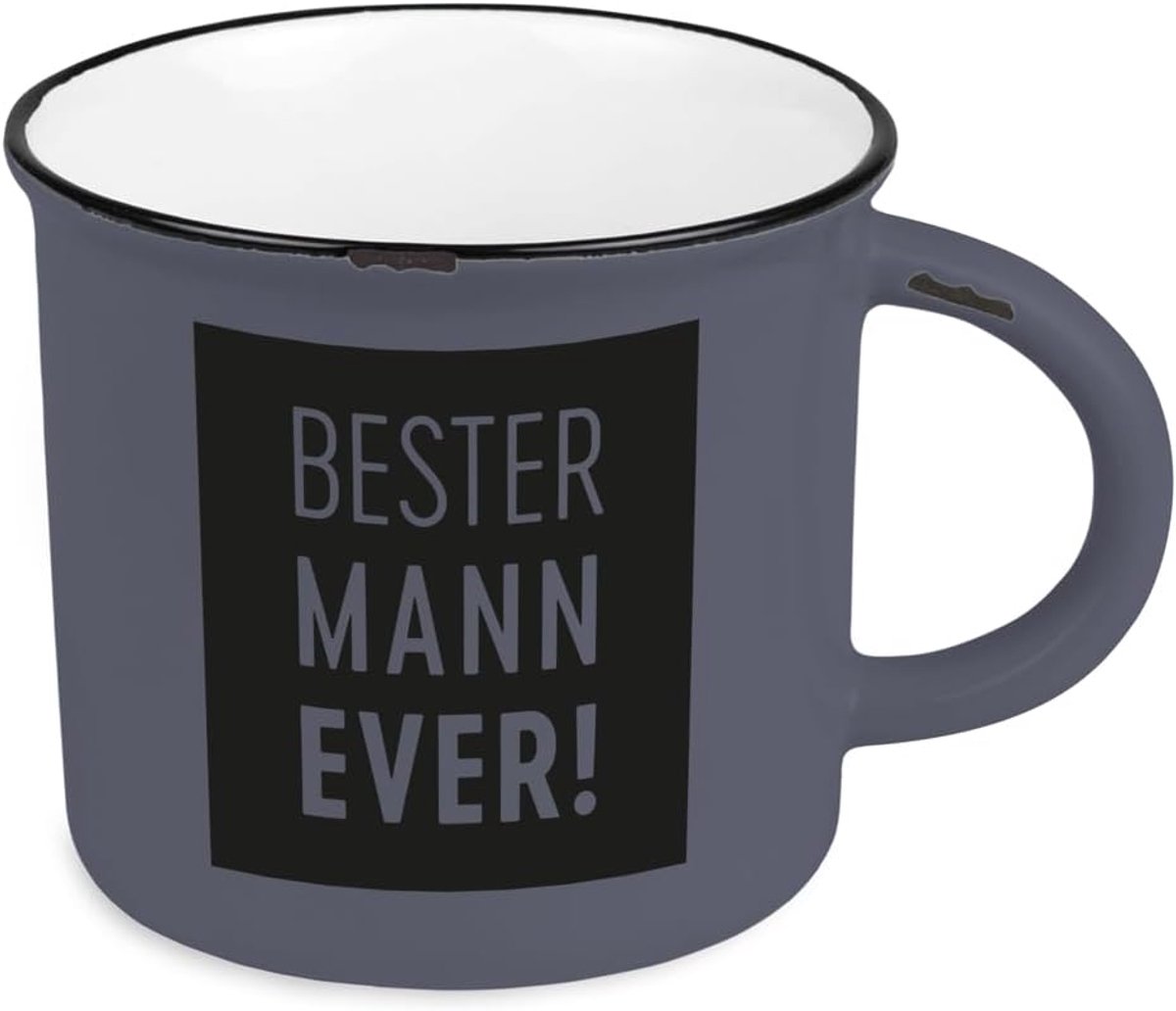 Vintage | keramische mok om cadeau te geven | 400 ml | Beste Man Ever!
