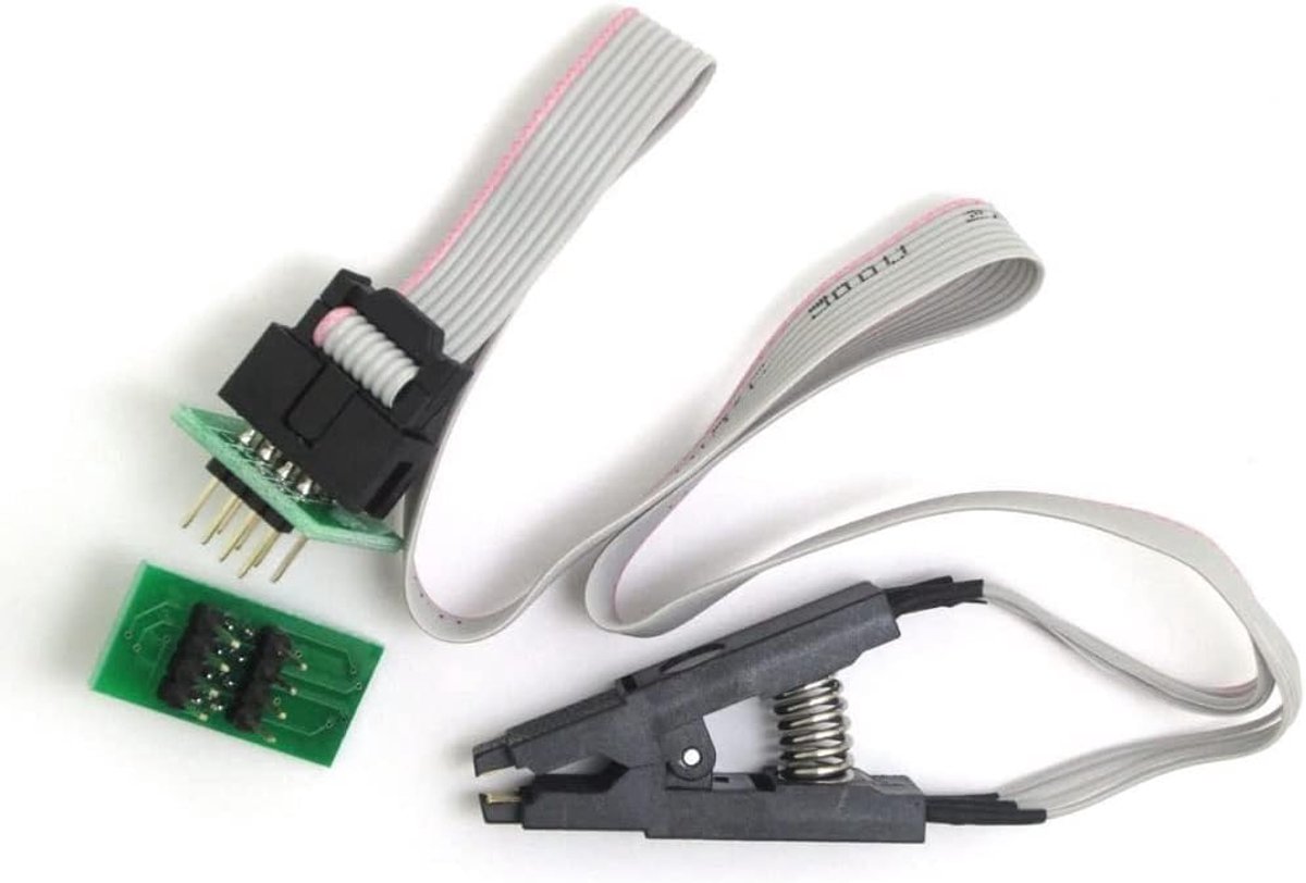 SOP8 Test Clip Voor EEPROM 93CXX / 25CXX / 24CXX in-circuit programmering+2 adapters