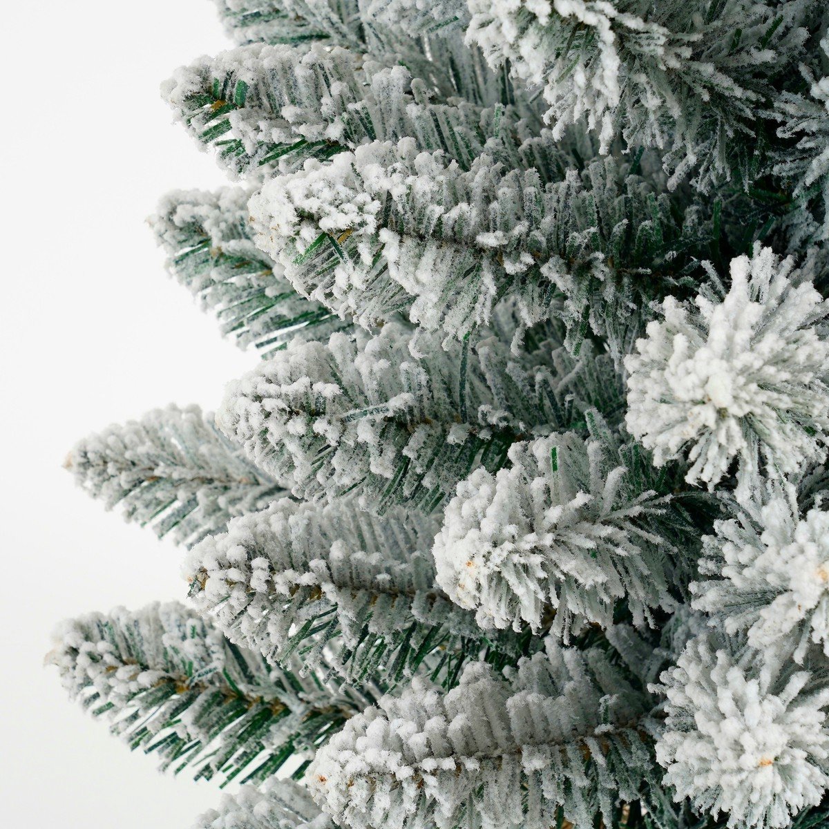 Black Box Trees Gerlos Smalle Kunstkerstboom in Jute - H90 x Ø41 cm - Groen Frosted – foto 4