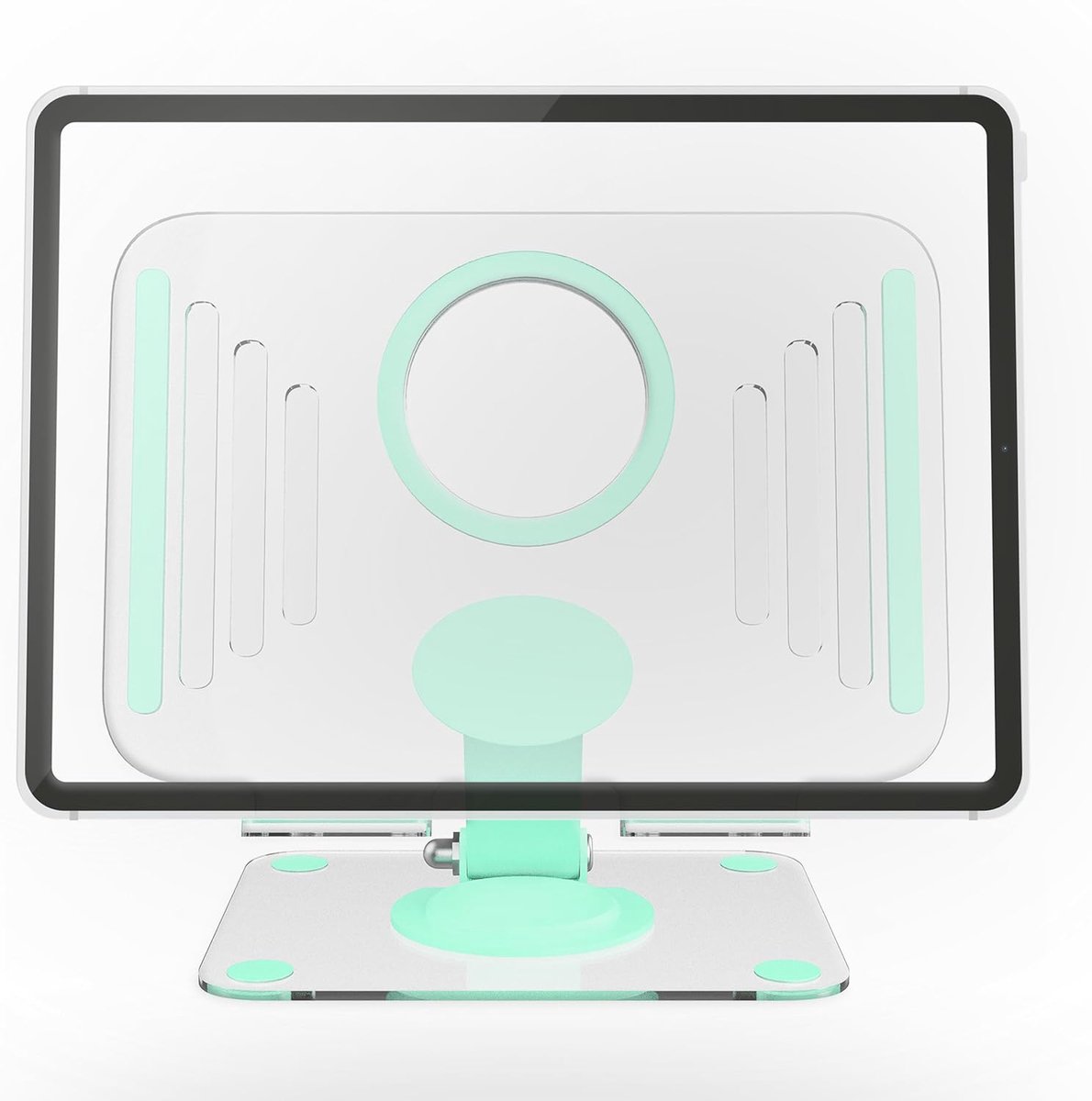 Bureau, transparant, verstelbaar