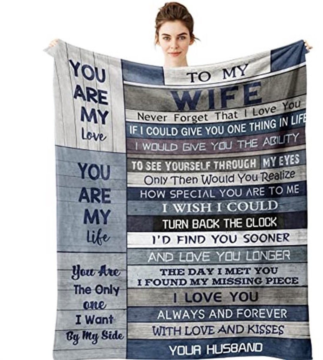 Romantische Deken voor Vrouwen - 152 x 127 cm - Perfect Cadeau voor Verjaardag, Valentijnsdag en Jubileum