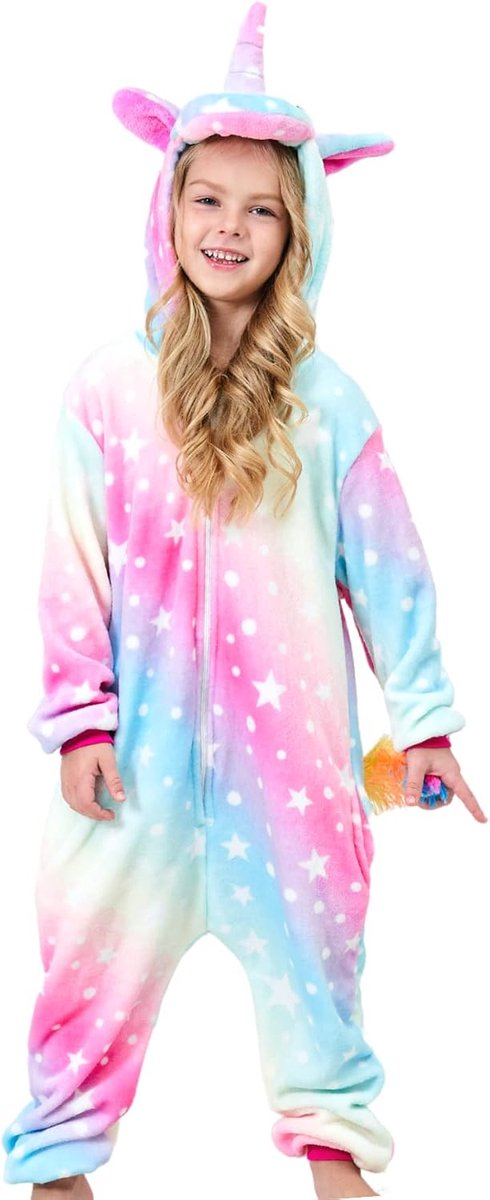 Slaappakken Eenhoorn Onesie Pyjama voor Kinderen