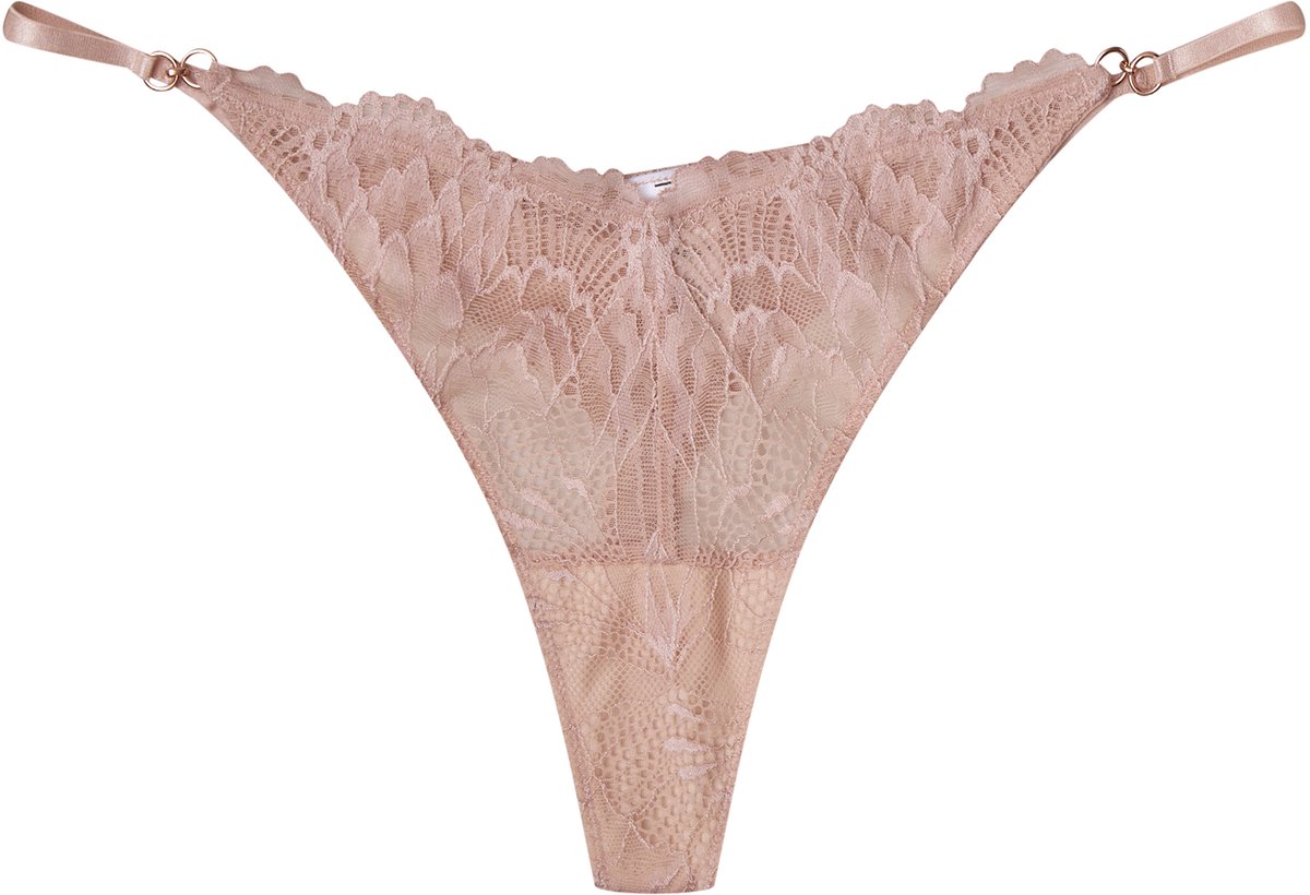 Esotiq Olive - String - Zandbeige - Maat L