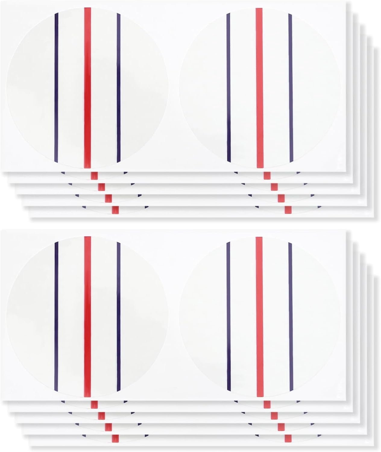 Golf stickers 37mm - vinyl - optimale uitlijning - verbeter je putten - ShopVlot
