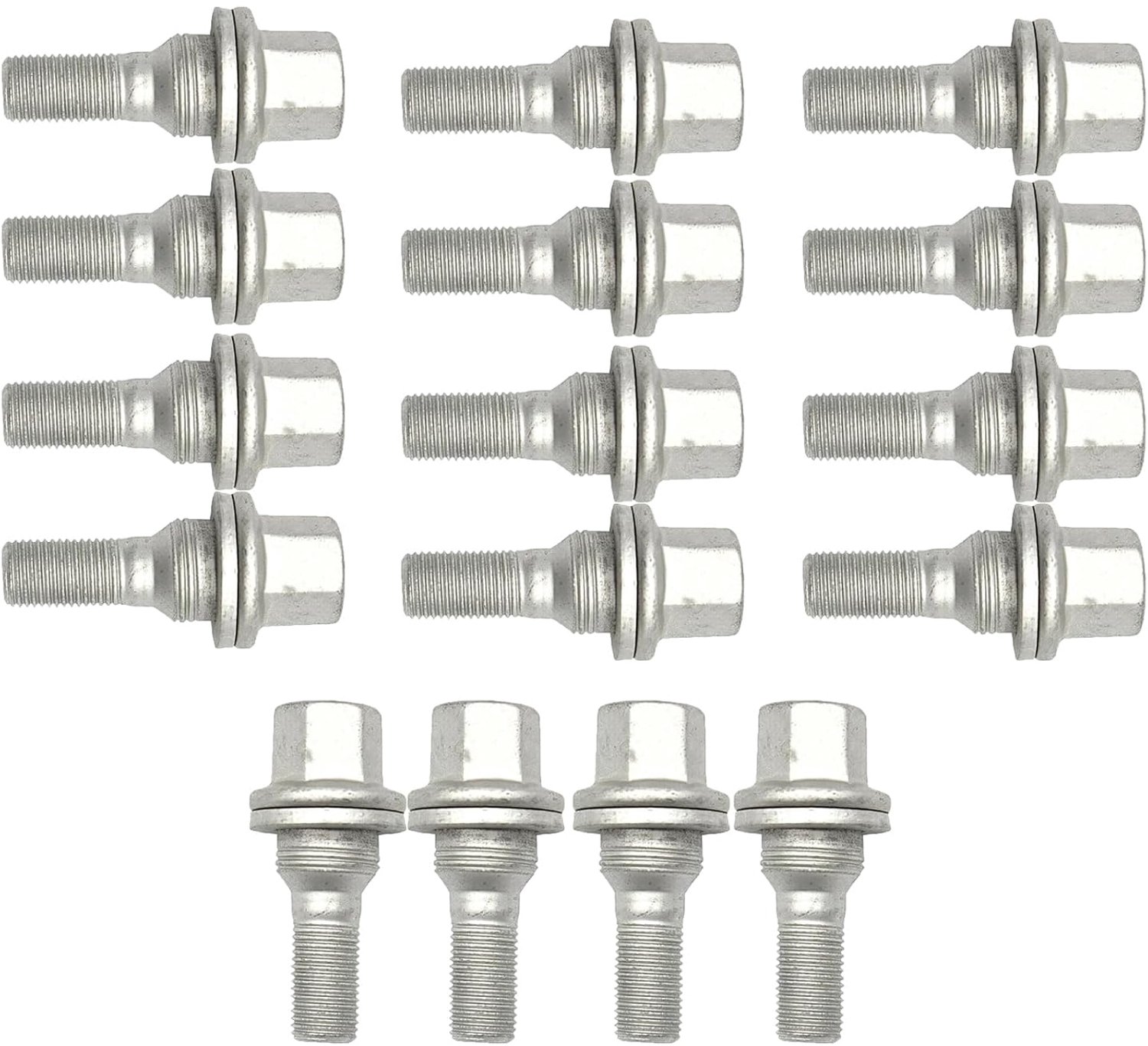 Wielbouten 16 Stuks M12 x 1.25 - Verbeterde Kwaliteit - Geschikt voor Citroën en Peugeot - Betere Passform - ShopVlot